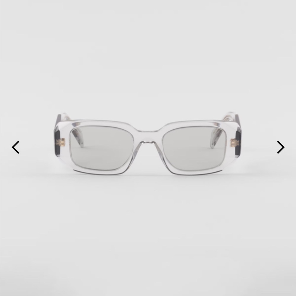 NEW NEVER WORN
Prada PR 17WS Transparent Gray